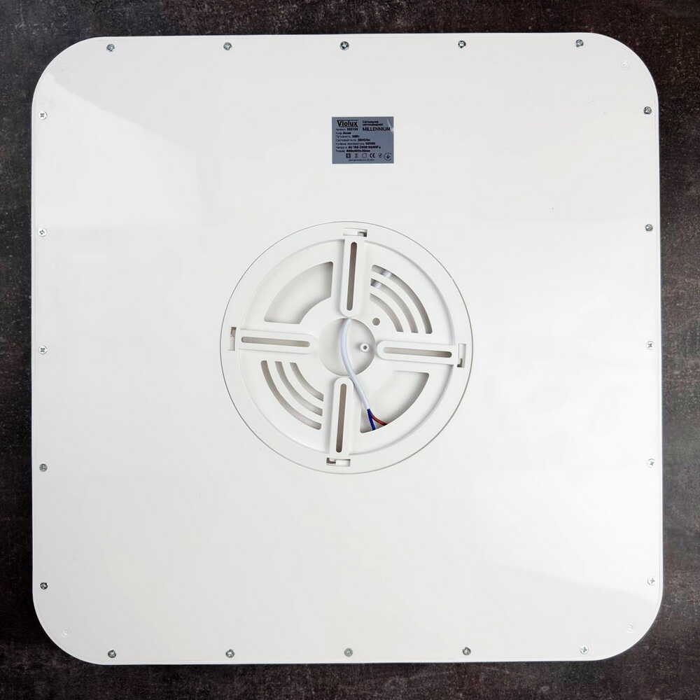 Светильник LED MILLENNIUM 50W 5000K квадрат белый Violux ( 352144 )